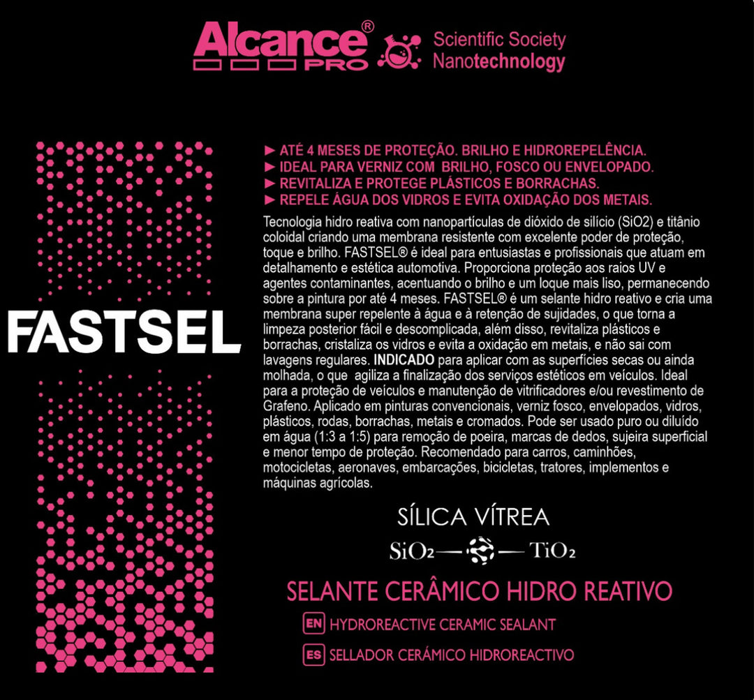 FASTSEL SIO2 E TIO2 500ML ALCANCE