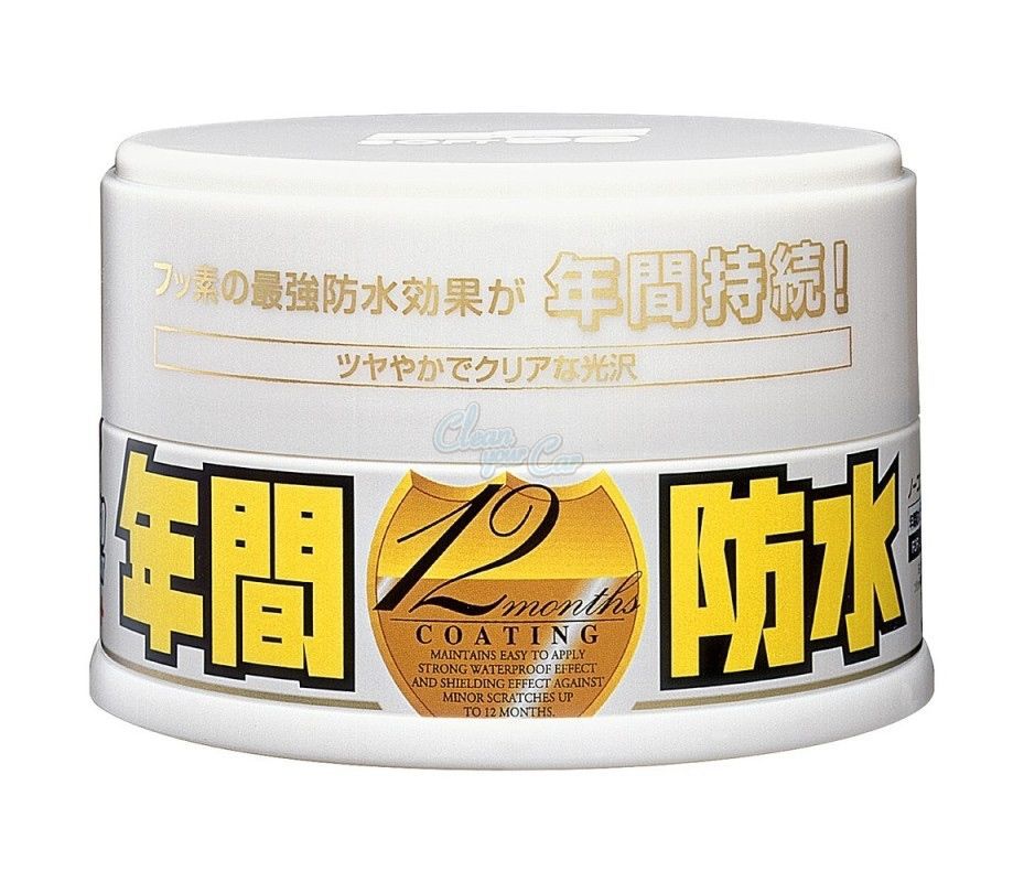 SOFT99 FUSSO COAT 12 MONTHS WAX LIGHT COLOR 200GR