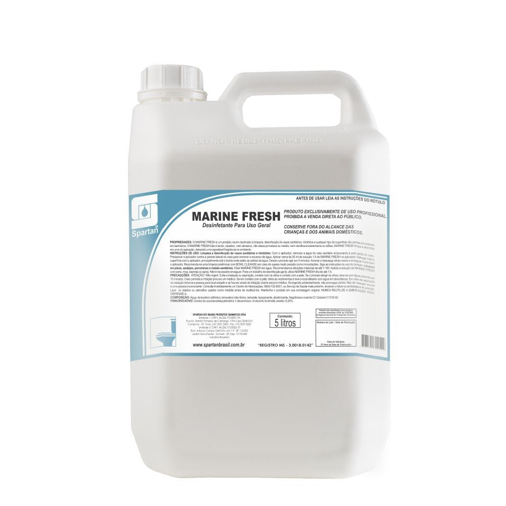 DESINFETANTE MARINE FRESH 5L SPARTAN