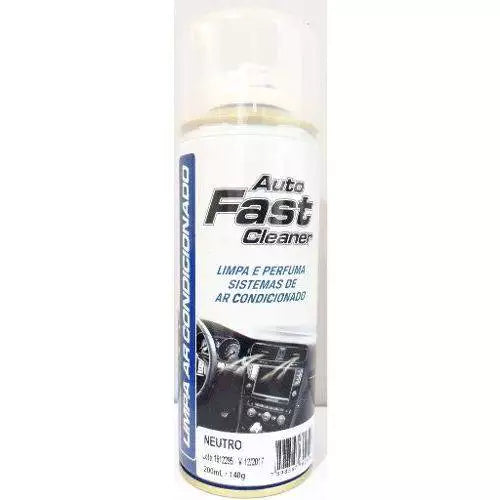 LIMPA AR CONDICIONADO AEROSSOL AUTO FAST CARRO NOVO 200ML MUNDIAL PRIME