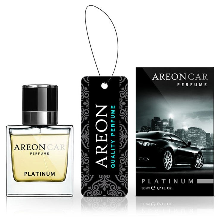 AROMATIZANTE AREON CAR PERFUME 50ML PLATINUM