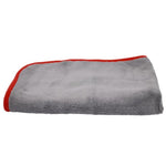 Carregar imagem na Galeria, PANO MICROFIBRA 37X57CM 600GSM BORDA VERMELHA MANDALA