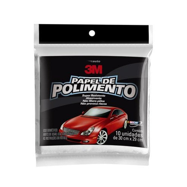 PAPEL DE POLIMENTO 3M COM 10 FLS