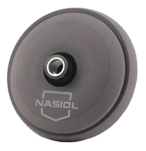 SUPORTE VELCRO BACKING PLATE CINZA 5\" NASIOL