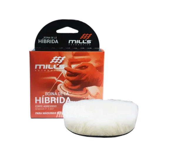 BOINA HIBRIDA RS AMARELA BRANCA 3 POLITRIZ ROTATIVA MILLS