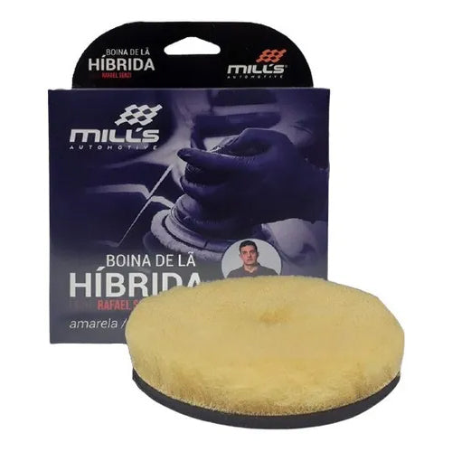 BOINA LÃ HIBRIDA RS AMARELA 3 INTERFACE EVA LIVRE  MILLS