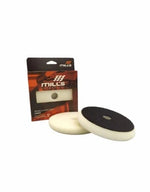 Carregar imagem na Galeria, BOINA DE ESPUMA BRANCA AGRESSIVA PARA ROTO ORBITAL MILLS 5 CORTE