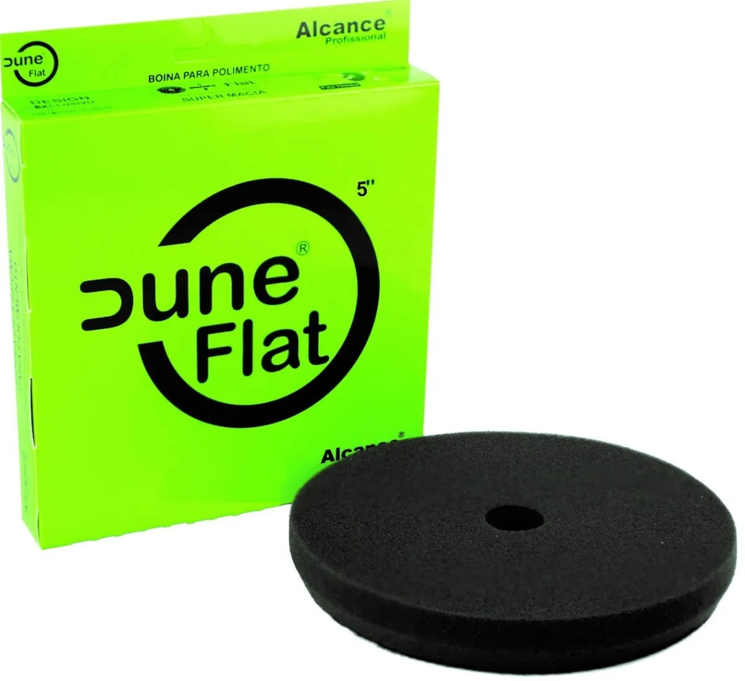 Boina de Espuma Flat preta Dune 5 alcance