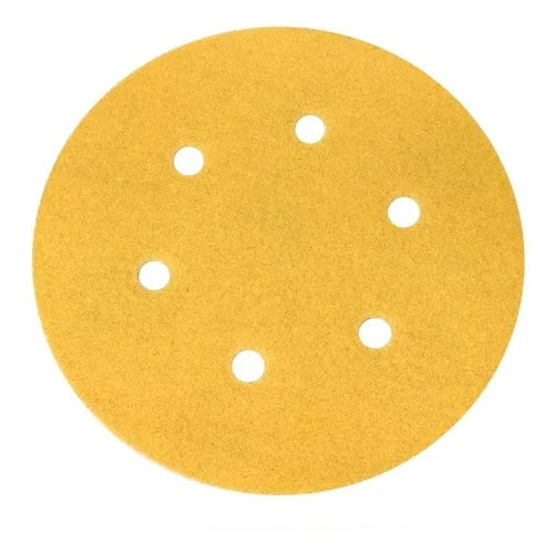 LIXA DISCO OURO P120 7 FUROS 152MM 3M