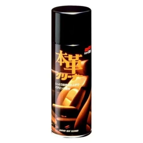 SOFT99 LEATHER SEAT CLEANER MOUSSE COURO AEROSSOL
