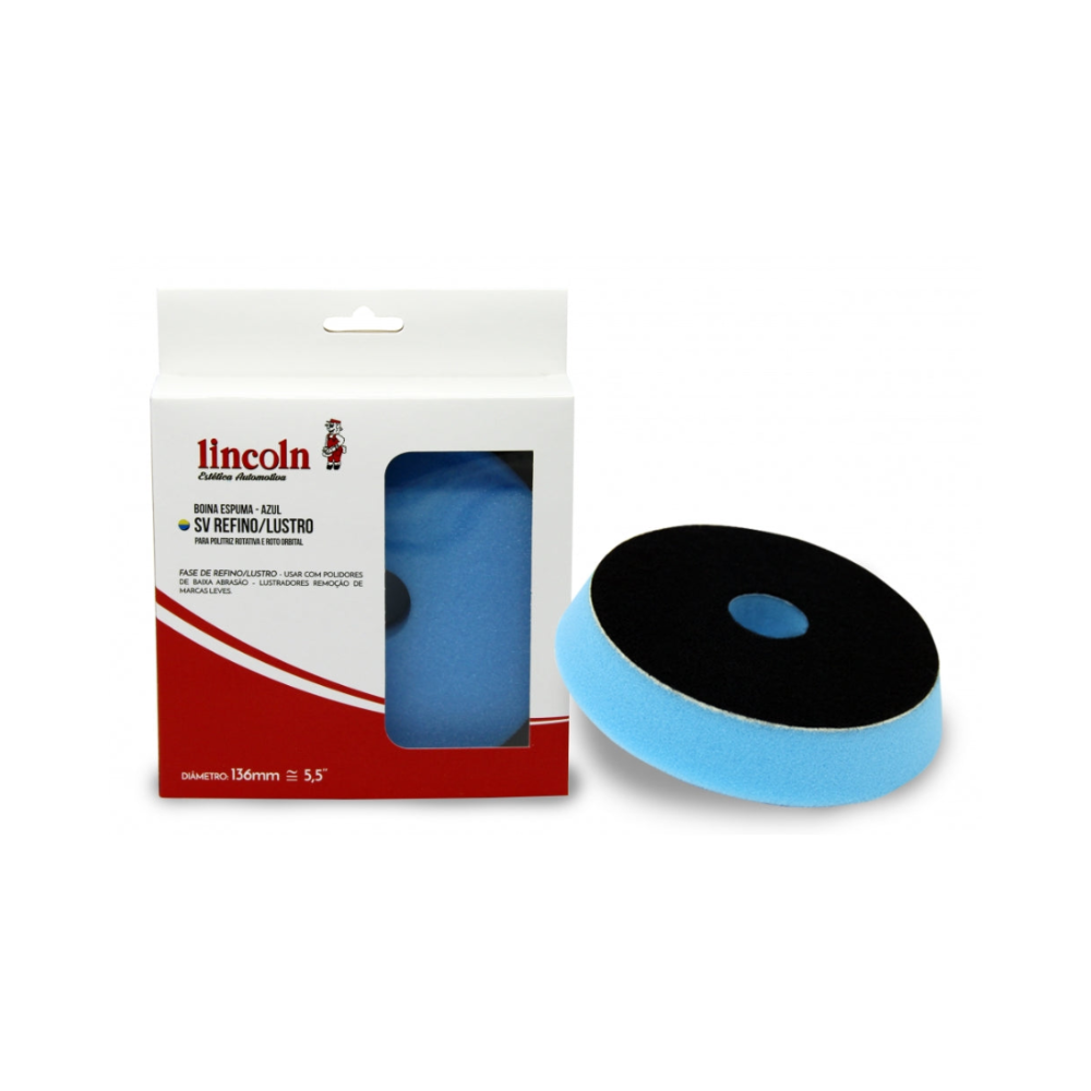 BOINA DE ESPUMA AZUL LINCOLN 5.5