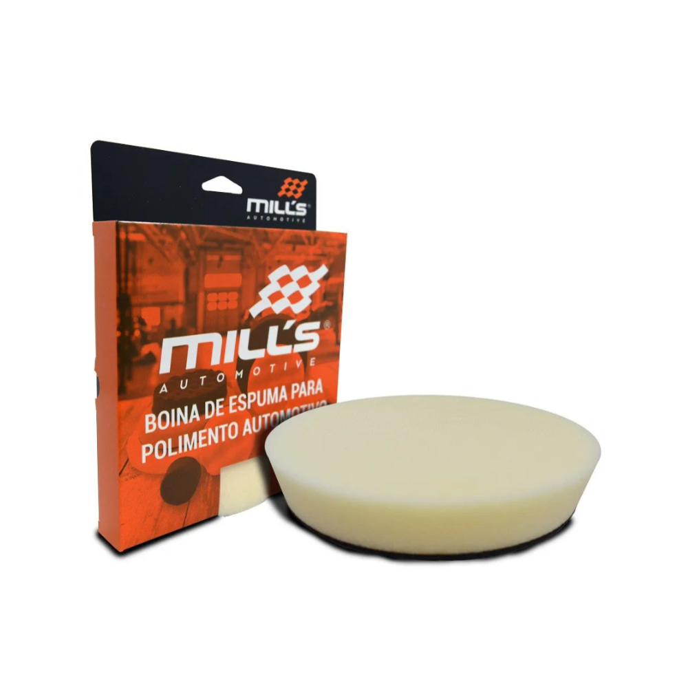 BOINA DE ESPUMA BRANCA REFINO MILLS 4
