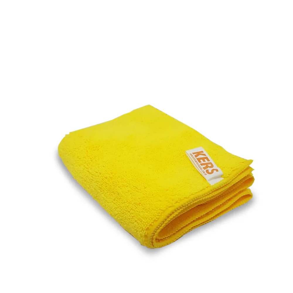 PANO DE MICROFIBRA AMARELA 40X60 300GSM KERS