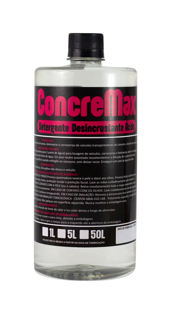 CONCREMAX REMOVEDOR CONCRETO 1 LITRO VISAO QUIMICA
