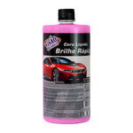 Carregar imagem na Galeria, CERA LIQUIDA BRILHO RÁPIDO 1L - VISAO QUIMICA, produto para brilho intenso na lavagem de veículos.