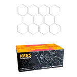 Carregar imagem na Galeria, COLMEIA 11 CELULAS BIVOLT MODELO POLICARBONATO KERS com embalagem colorida e design hexagonal.