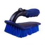 Carregar imagem na Galeria, Escova Limpeza tapetes e carpetes Vonixx com cerdas duras de nylon azul e cabo plástico resistente.