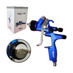 Carregar imagem na Galeria, PISTOLA GRAVIDADE MODELO LS-20 1.30MM KAIZEN TECH com sistema HVLP e acabamento profissional.