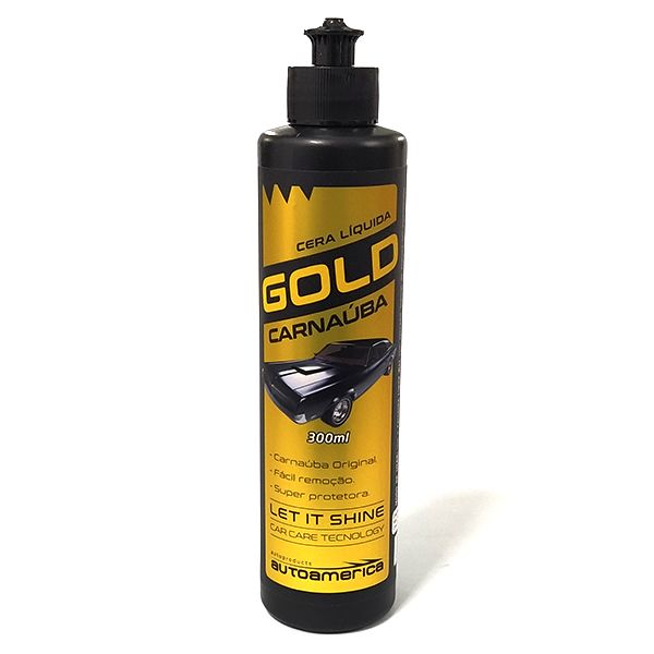 CERA DE CARNAUBA LIQUIDA GOLD AUTOAMERICA 300ML