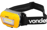 Carregar imagem na Galeria, LANTERNA PARA CABECA RECARREGAVEL LED COB LCV300 VONDER
