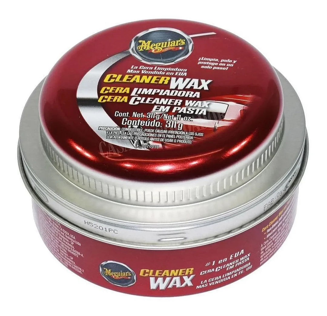 CERA CLEANER PASTE WAX MEGUIARS 311GR