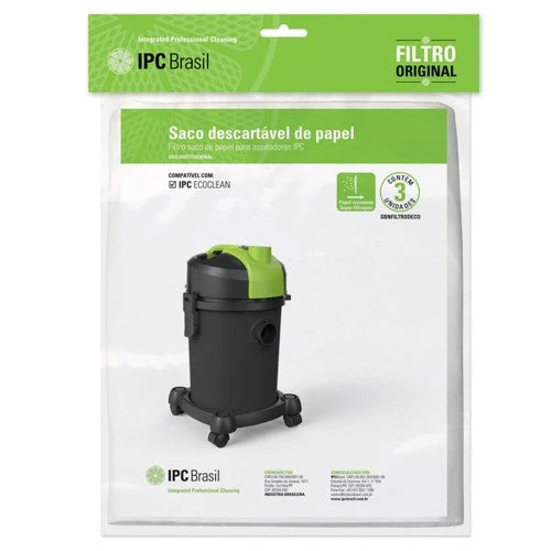 FILTRO DESCARTAVEL ECOCLEAN PCT COM 3 UND