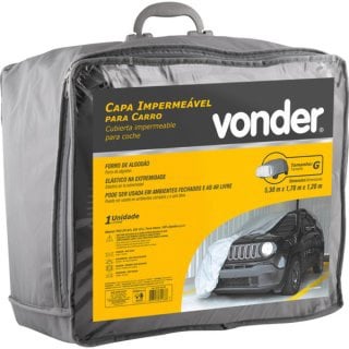 CAPA IMPERMEAVEL PARA CARRO TAMANHO G VONDER
