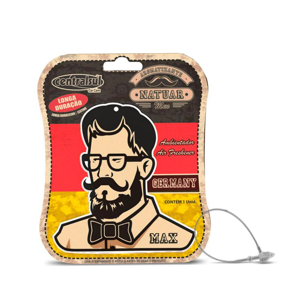 AROMATIZANTE MINIATURA MAX GERMANY PAPEL CENTRALSUL