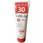Carregar imagem na Galeria, PROTETOR SOLAR FPS 30 SUNLAU UVA/UVB REPELENTE DE INSETOS COM VITAMINA E 120gr
