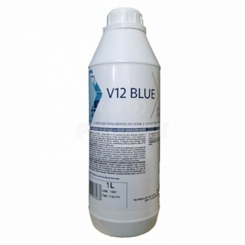 V12 BLUE LIMPA VIDROS 1L CONCENTRADO 1:5 PEROL