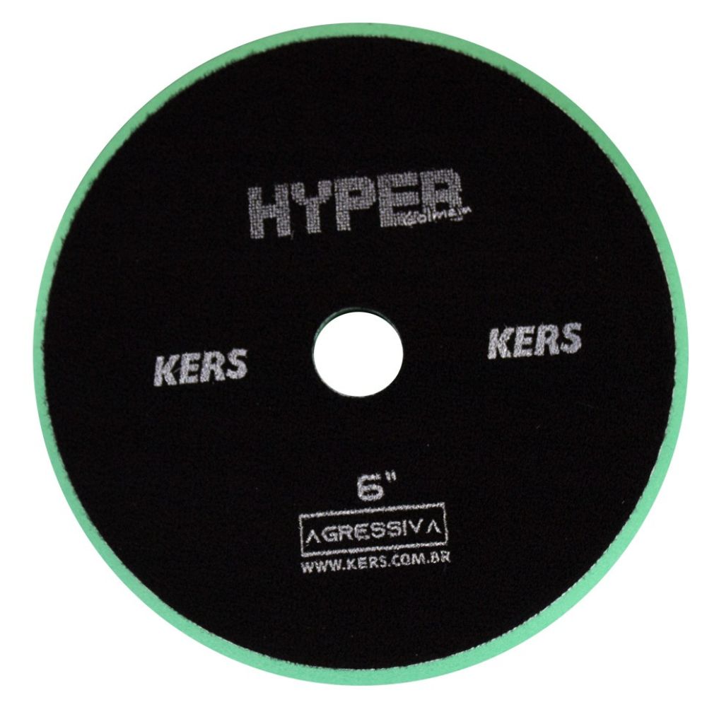 BOINA ESPUMA VERDE AGRESSIVA 6\" KERS