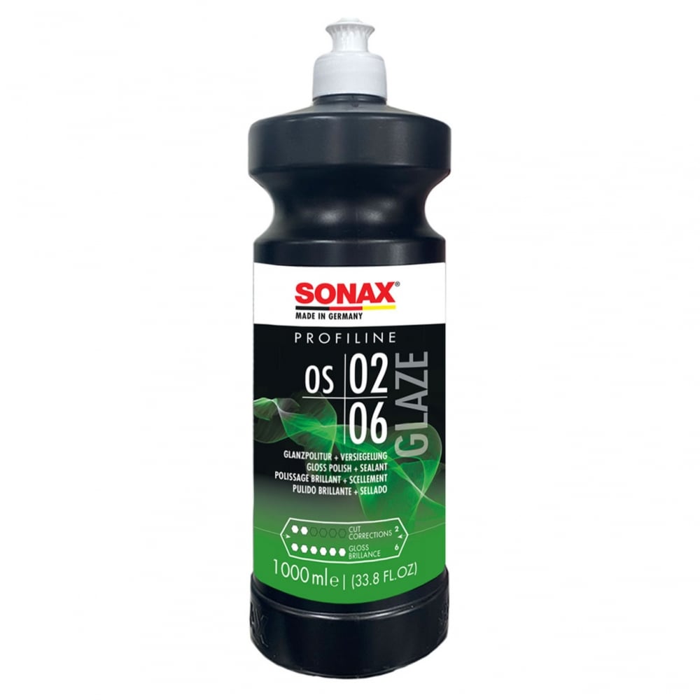 GLAZE OS 02-06 POLIDOR COM SELANTE CERAMICO 6 MESES 1L SONAX