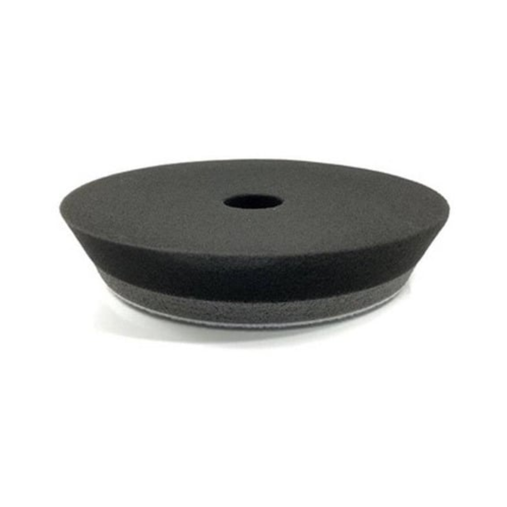 BOINA DE ESPUMA PRETA LUSTRO COM PRATO 8\" NEW POLISH