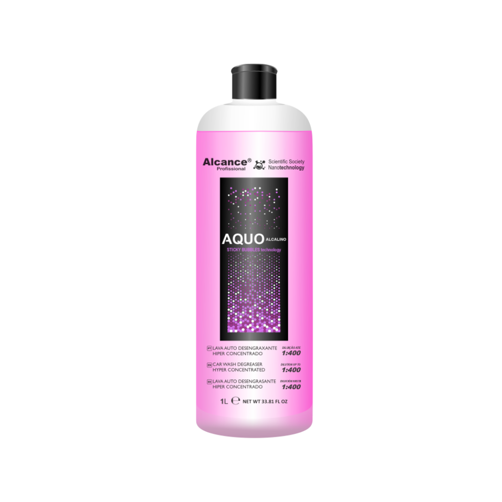 AQUO DESENGRAXANTE SHAMPOO DESENGRAXANTE CONCENTRADO 1:400 500ML ALCANCE