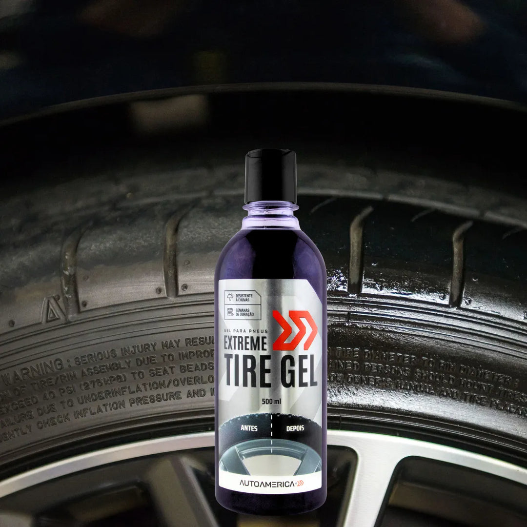 TIRE GEL PRETEADOR DE PNEU AUTOAMERICA 473ML