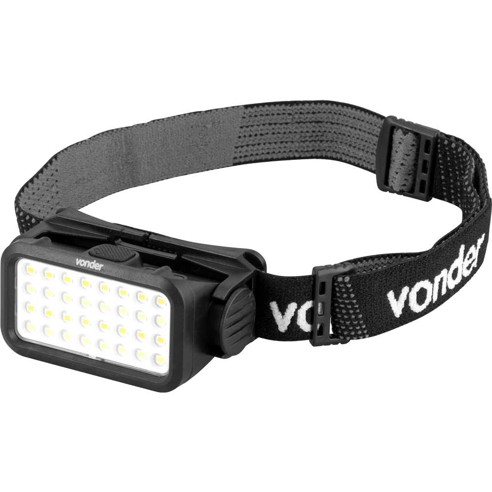 LANTERNA PARA CABECA BATERIA 32LEDS LCV032 VONDER