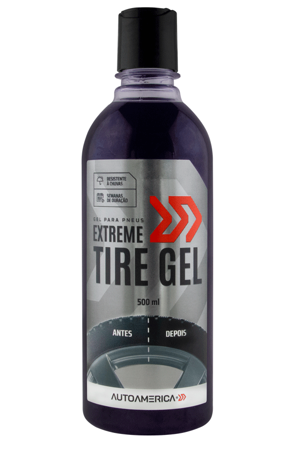 TIRE GEL PRETEADOR DE PNEU AUTOAMERICA 473ML