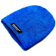 APLICADOR LUVA MICROFIBRA ALCANCE em microfibra azul para estética automotiva e detalhamento profissional.