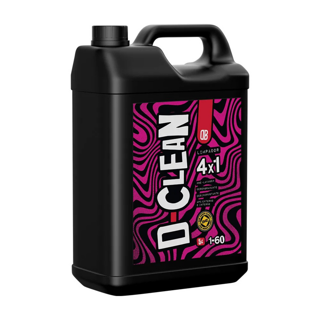 D CLEAN LIMPADOR 4X1 5L DUB BOYZ embalagem de limpador multiuso de alta performance