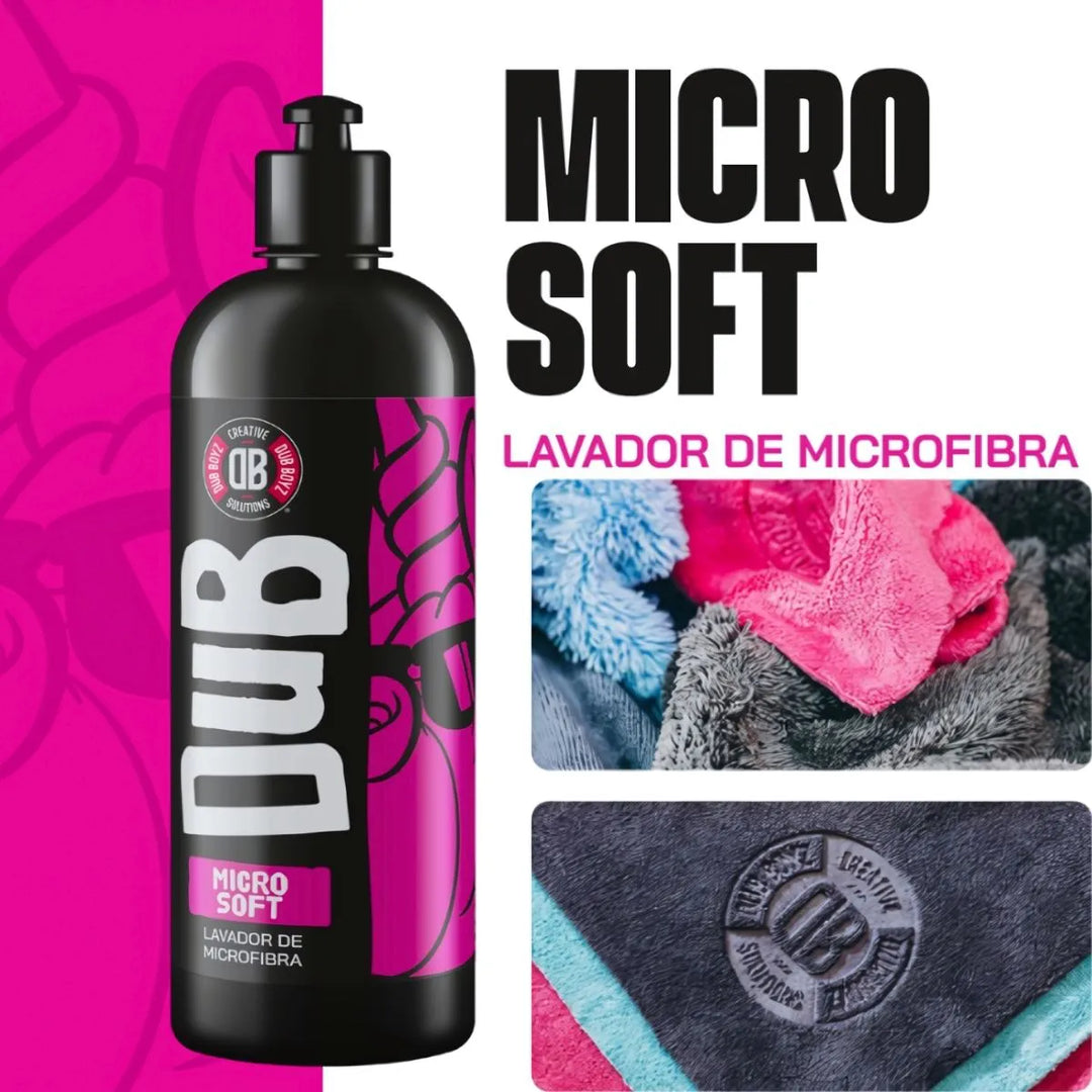 MICRO SOFT LAVADOR DE MICROFIBRA 1L DUB BOYZ