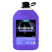 Frasco de 5L de ECOBLACK, finalizador para caixas de roda da Vonixx, fórmula ecologicamente correta.