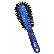 ESCOVA FURO DE RODAS PEPINO VONIXX, ferramenta ideal para limpar rodas de veículos com cerdas de nylon.