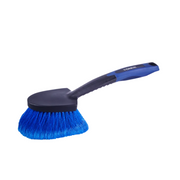 Escova para limpeza de rodas macia da Vonixx com cerdas azuis e cabo ergonômico