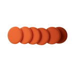 Carregar imagem na Galeria, FOAM WAX APLICADORES DE ESPUMA MACIO KIT COM 6 UNIDADES KERS