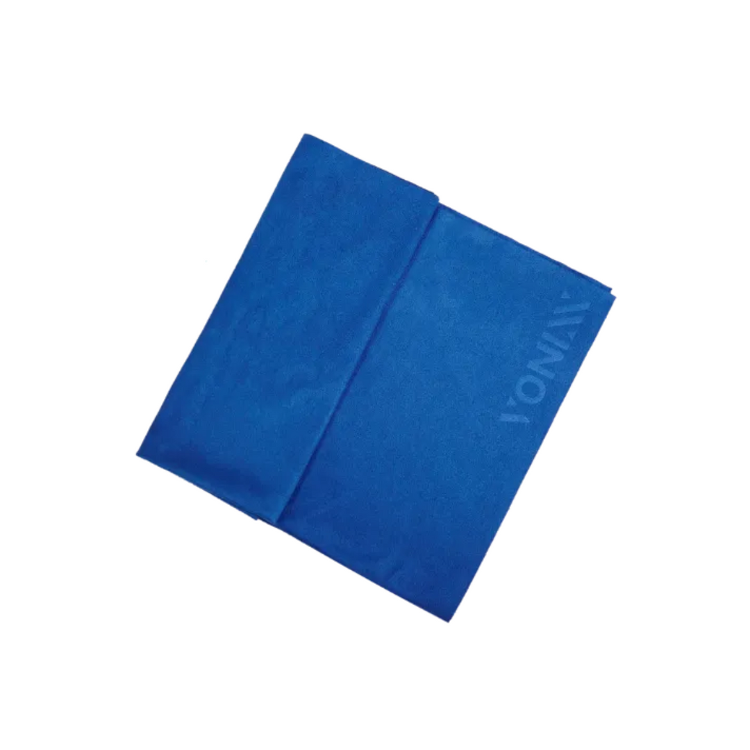 PANO MICROFIBRA Ultra Fino Suede 40x40cm 200GSM da Vonixx na cor azul, ideal para acabamentos delicados.