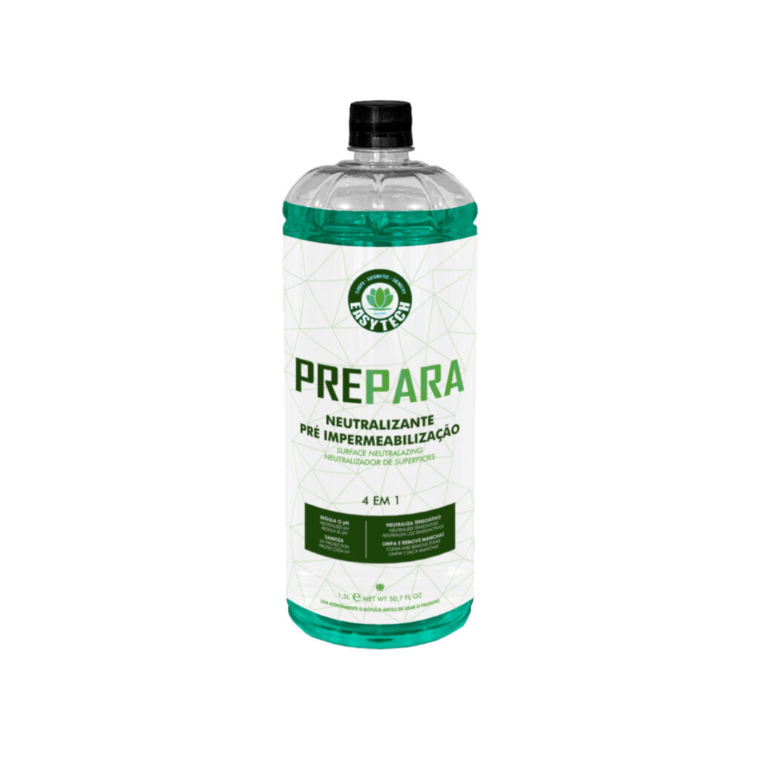PREPARA 1.5L NEUTRALIZADOR DE TENSOATIVOS EASYTECH em embalagem transparente