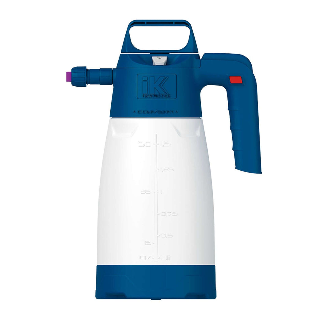 Pulverizador IK FOAM Pro 2 ALK IK, equipamento profissional para limpeza com geração de espuma densa e seca.