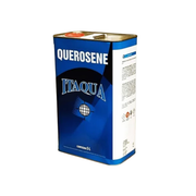 Lata de QUEROSENE 5 LITROS - ITAQUÁ, produto para remoção de graxas e óleos.