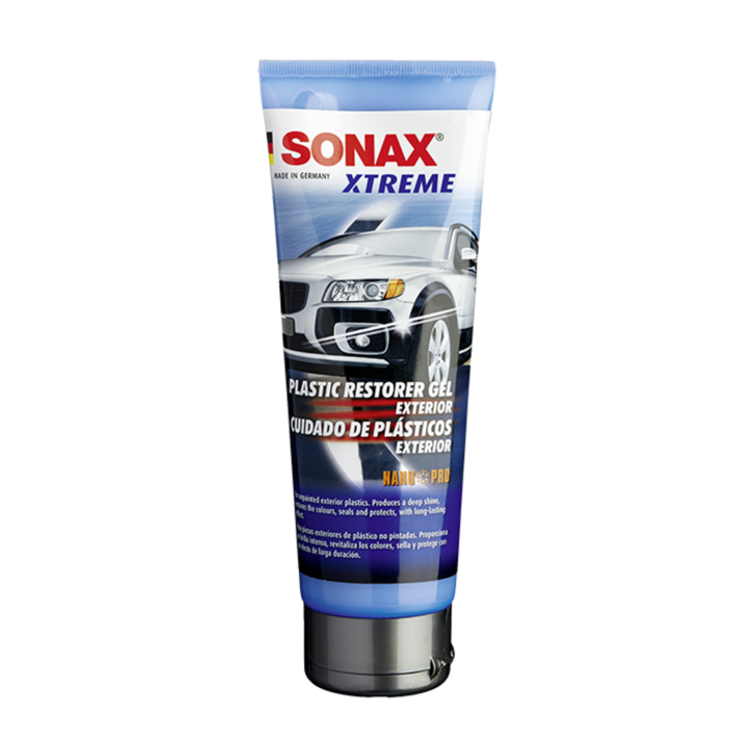 RESTAURADOR DE PLÁSTICOS SONAX PLASTIC RESTORER GEL 250GR