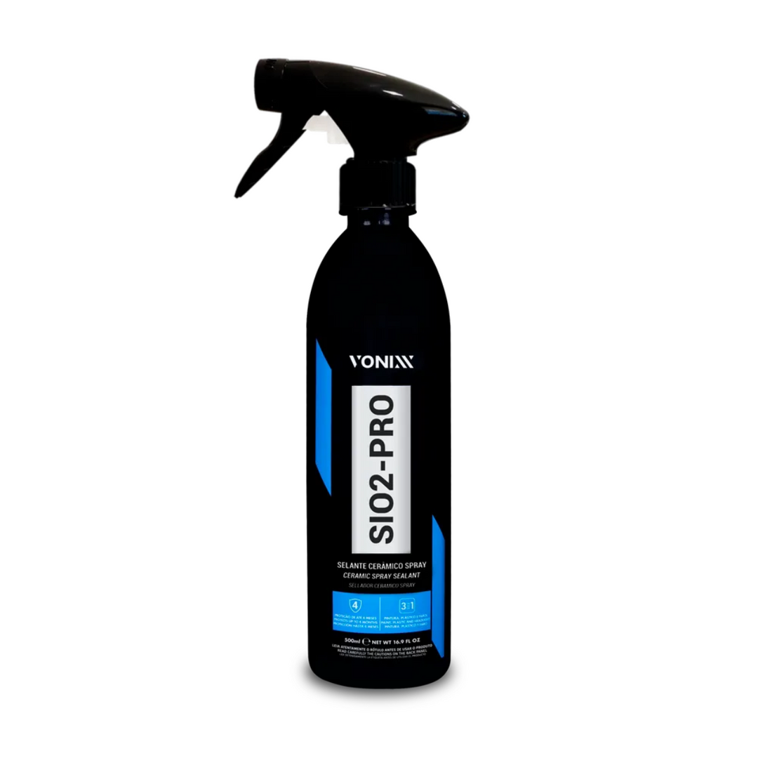 SIO2-PRO VONIXX 500ml frasco de spray para manutenção de superfícies vitrificadas